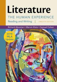 Literature : The Human Experience with 2016 MLA Update （12 Updated）