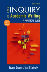 From Inquiry to Academic Writing : With 2016 MLA Update （3 Updated）