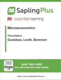 Microeconomics Saplingplus Access Code （3 PSC）