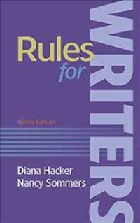 Rules for Writers 9th Ed. + a Student's Companion to Hacker Handbooks （9 PCK SPI）