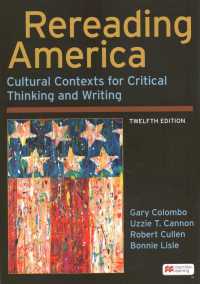 Rereading America : Cultural Contexts for Critical Thinking and Writing （12TH）