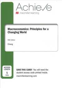 Macroeconomics : Principles for a Changing World （5 PSC）