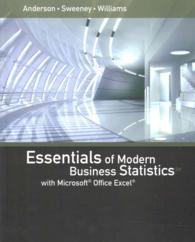 Essentials of Modern Business Statistics with Microsoft Office Excel （6 PCK HAR/）