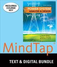 Power System Analysis and Design + Lms Integrated for Mindtap Engineering, 2 Terms 12 Months Access Card （6 PCK HAR/）