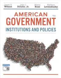 American Government : Institutions and Policies （16 PCK PAP）