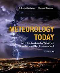 Meteorology Today : An Introduction to Weather, Climate, and the Environment （12 PCK UNB）
