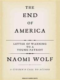The End of America (5-Volume Set) : Letter of Warning to a Young Patriot, Library Edition （Unabridged）