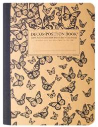 Monarch Migration Decomposition Book : College-ruled Composition Notebook with 100% Post-consumer-waste Recycled Pages （NTB）