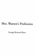 Mrs. Warren's Profession -- Paperback / softback