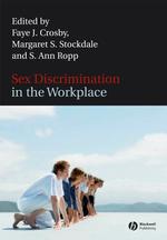 職場における性差別：学際的考察<br>Sex Discrimination in the Workplace : Multidisciplinary Perspectives