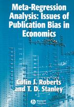メタ回帰分析：経済学における出版バイアスの問題<br>Meta-Regression Analysis : Issues of Publication Bias in Economics