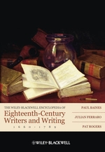 イギリス１８世紀文学百科事典1660-1789年<br>The Wiley-Blackwell Encyclopedia of Eighteenth-century Writers and Writing 1660 - 1789