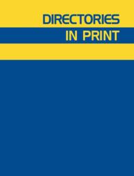 Directories in Print (5-Volume Set) : A Descriptive Guide to Print and Non-Print Directories, Buyer's Guides, Rosters and Other Address Lists of All K 〈1-2〉 （38）