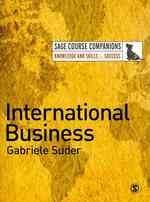 国際ビジネス<br>International Business (Sage Course Companions Series)