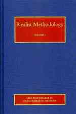 実在主義の方法論（全４巻）<br>Realist Methodology (Sage Benchmarks in Social Research Methods)
