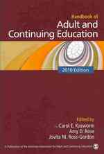 成人・継続教育ハンドブック（2010年版）<br>Handbook of Adult and Continuing Education