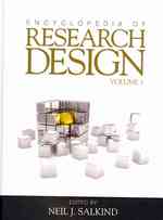 リサーチ・デザイン百科事典（全３巻）<br>Encyclopedia of Research Design