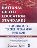 Using the National Gifted Education Standards for University Teacher Preparation Programs （PAP/CDR）