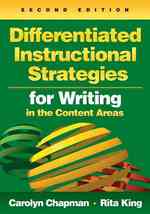 作文指導における戦略（第２版）<br>Differentiated Instructional Strategies for Writing in the Content Areas （2ND）