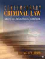 Contemporary Criminal Law / New York State Supplement for Lippman's Contemporary Criminal Law （2 PCK PAP/）