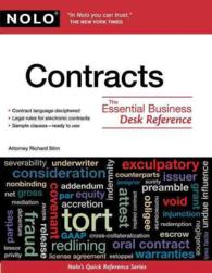 Contracts : The Essential Business Desk Reference (Contracts : the Essential Business Desk Reference)