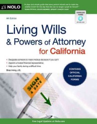 Living Wills & Powers of Attorney for California (Living Wills & Powers of Attorney for California) （4TH）
