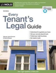 Every Tenant's Legal Guide (Every Tenant's Legal Guide) （8TH）