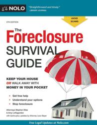 The Foreclosure Survival Guide : Keep Your House or Walk Away with Money in Your Pocket (Foreclosure Survival Guide) （5TH）