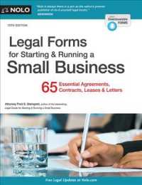 Legal Forms for Starting & Running a Small Business (Legal Forms for Starting & Running a Small Business) （10 CSM PAP）