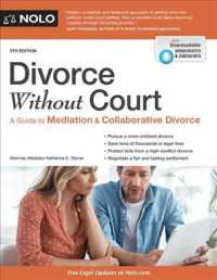 Divorce without Court : A Guide to Mediation & Collaborative Divorce (Divorce without Court) （5TH）