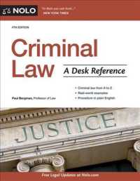 Criminal Law : A Desk Reference （4 PAP/PSC）