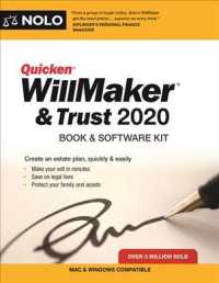 Quicken Willmaker & Trust 2020 : Book & Software Kit (Quicken Willmaker) （20 MAC WIN）