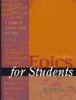 Epics for Students : 2 Volume Set (Epics for Students) （2ND）