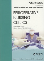 Patient Safety, an Issue of Perioperative Nursing Clinics (The Clinics: Nursing)