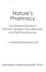 Nature's Pharmacy: Your Personal Guide to Vitamins, Minerals, Trace Elements, Their Food Sources + A Detailed Sympton List