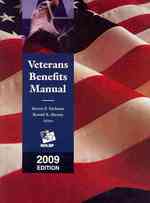Veterans Benefits Manual 2009/ Federal Veterans Laws, Rules and Regulations 2009 (Veteran's Benefits Manual & Federal Veterans) （PCK LAM PA）