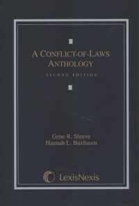 A Conflict-of-Laws Anthology （2ND）