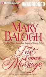 First Comes Marriage （MP3 UNA）