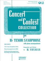 Concert and Contest Collection for B Flat Tenor Saxophone （PAP/COM）