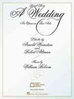 A Wedding : An Opera in Two Acts Vocal Score
