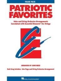 Patriotic Favorites for Strings - Value Pack : 24 Part Books and Conductor Score （PAP/COM）