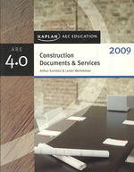 Construction Documents & Services 2009 : Are 4.0