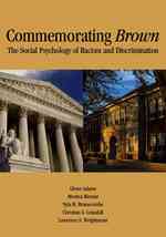 人種主義・差別の社会心理学<br>Commemorating Brown : The Social Psychology of Racism and Discrimination