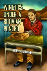 Wingtips under a Bolivian Poncho