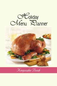 Holiday Menu Planner Keepsake Book （CSM）
