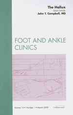 The Hallux, an Issue of Foot and Ankle Clinics (The Clinics: Orthopedics)