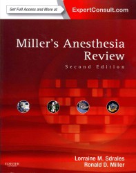 ミラー麻酔学レビュー（第２版）<br>Miller's Anesthesia Review （2 PAP/PSC）