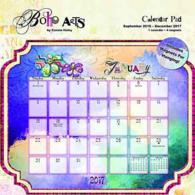 Boho Arts 2017 Calendar （16M WAL）