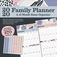 Family Planner 2020 Calendar : Includes Stickers （16M SPI WA）
