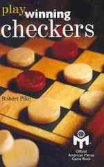 Play Winning Checkers: Official Mensa Game Book (w/registered Icon/trademark as shown on the front cover)